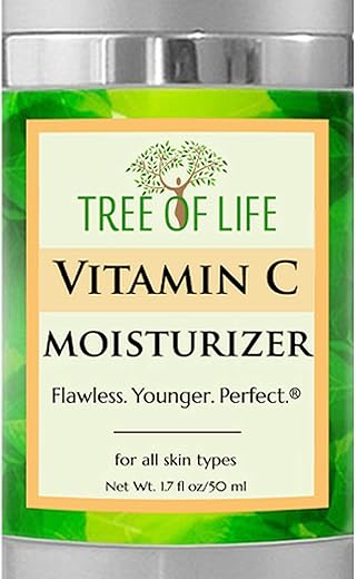 【日本初上陸】トゥリー オブ ライフビューティー《海外コスメ 正規品》モイスチャライザー（1.7oz/50ml）「しっとり 保湿 日焼け 対策」Vitamin C Moisturizer [美容液]