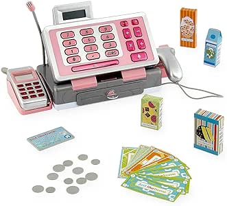 just like home cash register with scanner