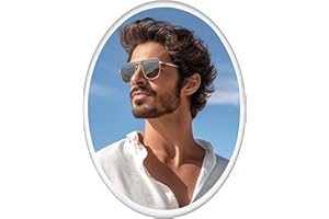 Personalized Ceramic memorial Photo for Headstone,Porcelain Cameo Funeral Portrait,Waterproof Picture for Grave Cemetery Tomb