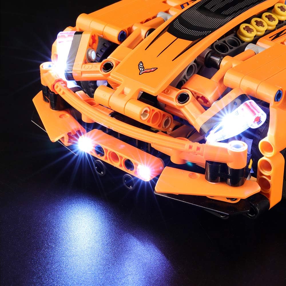 lego technic chevrolet corvette zr1 amazon