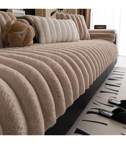 Amazon.com: soputry Thick Rabbit Plush Sofa Cushion, 2023 New Non