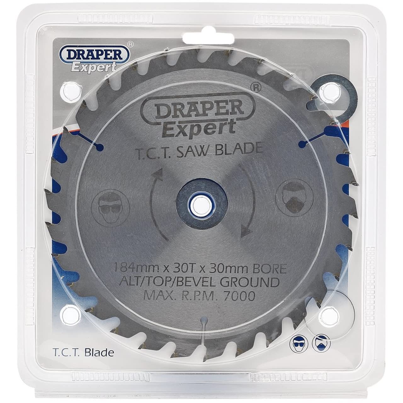 Draper 09472 TCT Saw Blade 184 x 30mm 30-Tooth