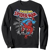 Marvel The Amazing Spider-Man Vintage Comic Poster Sweatshirt