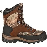 ROCKY Core Waterproof 400G Insulated Outdoor Boot, Brown Realtree Ap, Size 10.5(ME)