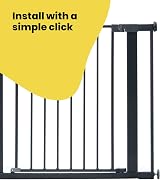 Safety 1st Easy Close Metal 7cm Gate Extension Black for Easy Close Metal Gate view 3