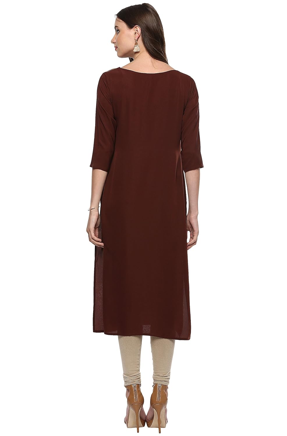 janasya women's polyester kurta