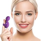Missouri BB Multifunctional Finger Massager, Waterproof Rechargeable Mini Massage Tool (Violet)