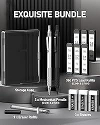 Four Candies 2PCS Metal Mechanical Pencils Set with