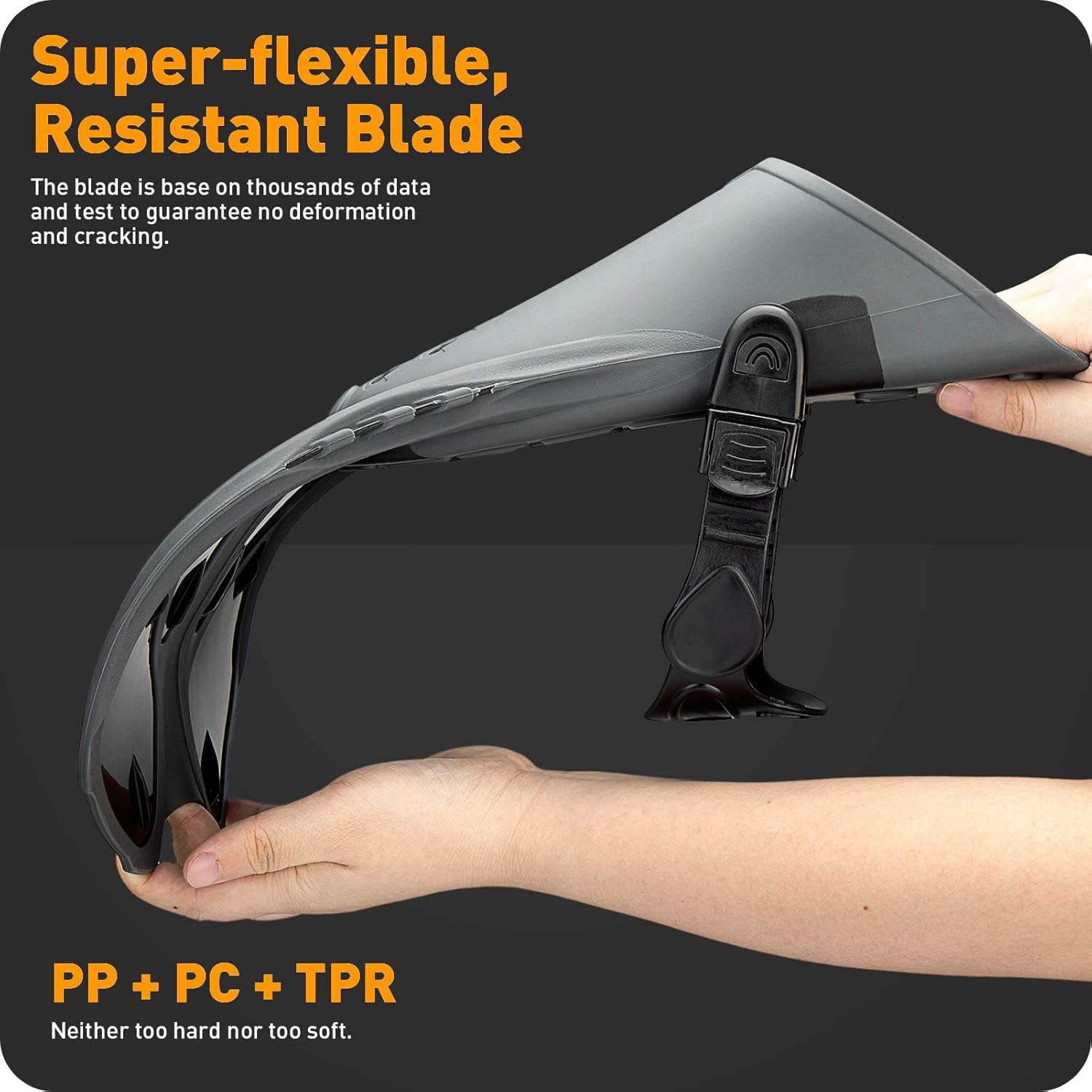 CAPAS Swim Fins, Snorkel Fins with Travel Size Short Fins for Snorkeling Diving Adjustable Open Heel Flippers for Men Women Youth : Sports & Outdoors