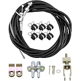 330-9371 Parking Brake Cable Kit Fit for Wilwood 110" Long Cables | with a 97" Long Sheath, Universal Emergency Brake Cable Repair Kit