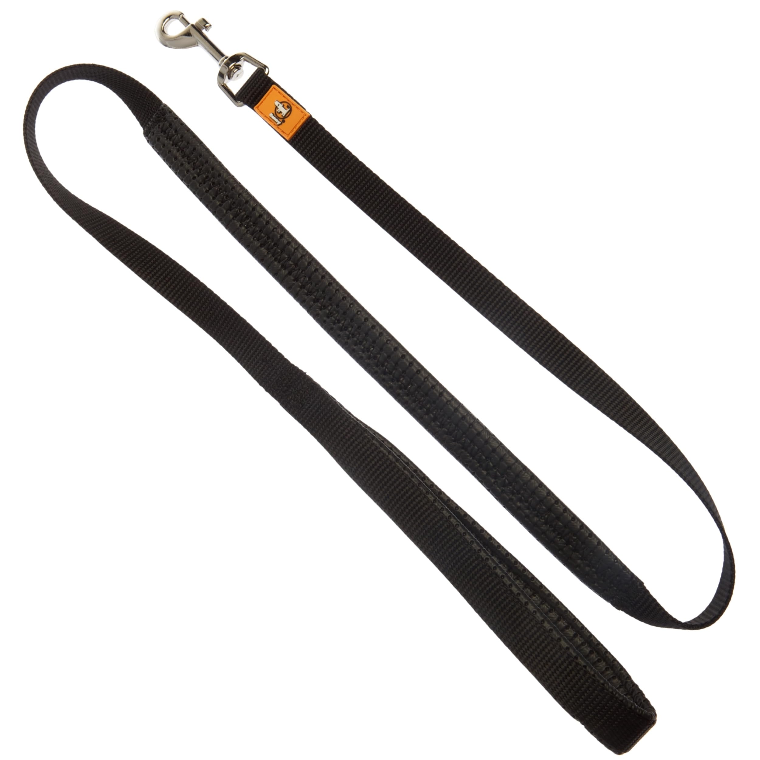 Canny Lead – Anti‑Pull Dog Lead for Headcollars incl. Canny Collar | Soft Grip for Small Dogs & Puppies | Encourages Calm Walking – 120cm x 15mm, Black