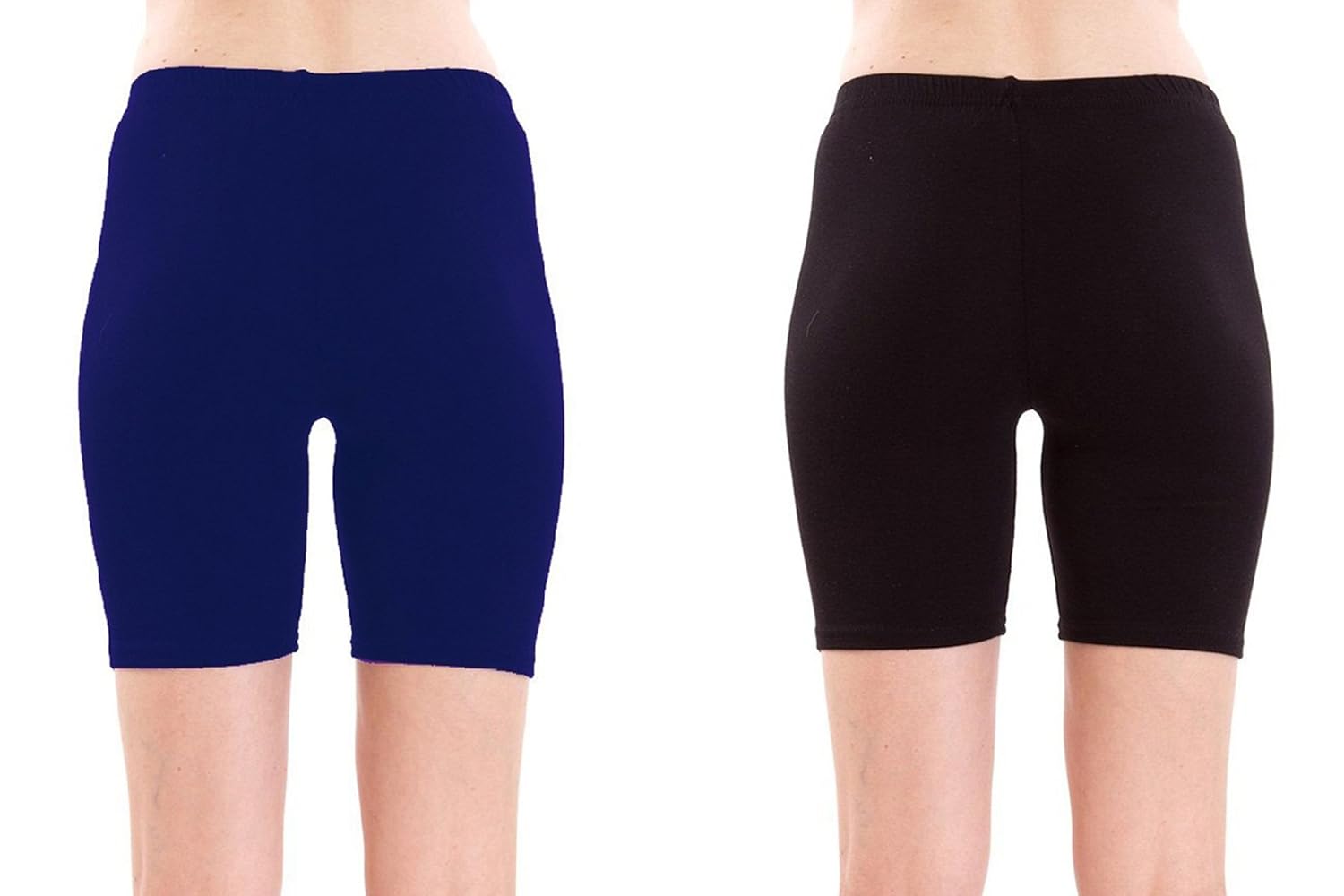 dark blue biker shorts