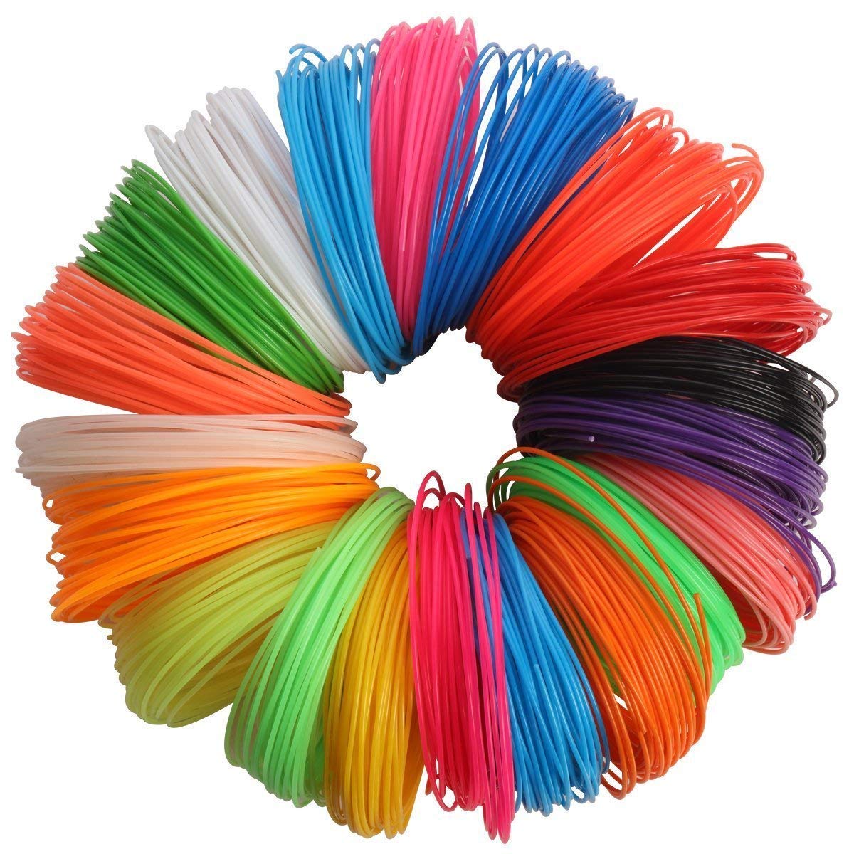 Buy 3D Pen Filament Refills 492ft PLA Filament 30 Different Colors ,1