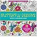 Butterfly Designs Adult Coloring Book (31 stress-relieving designs) (Studio)
