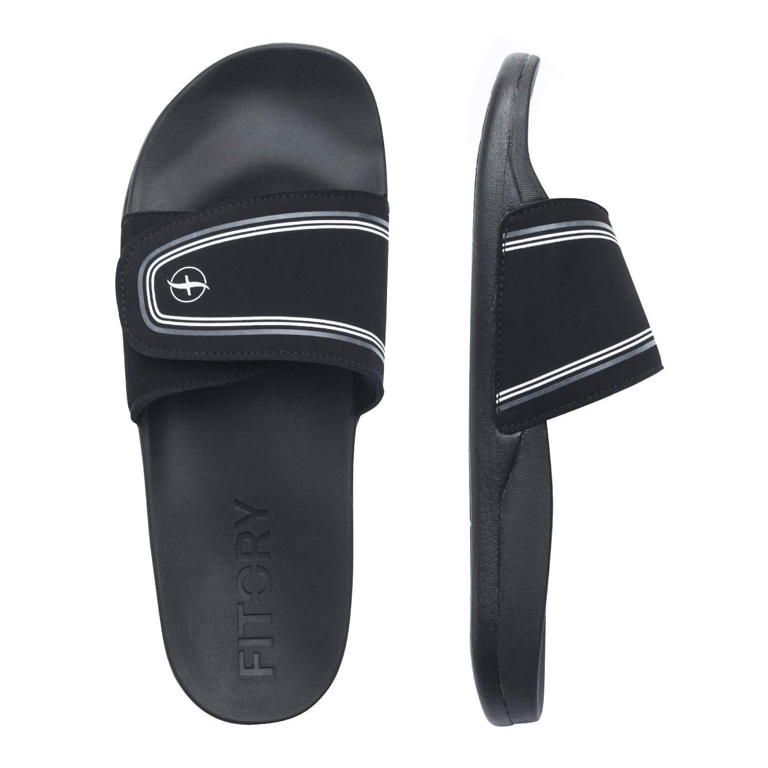 Download FITORY Womens Slides Sandals Adjustable Cloudfoam Comort ...