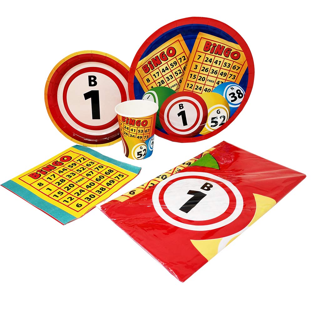 1/4 Sheet Bingo Balls Birthday Edible Cake/Cupcake Party Topper