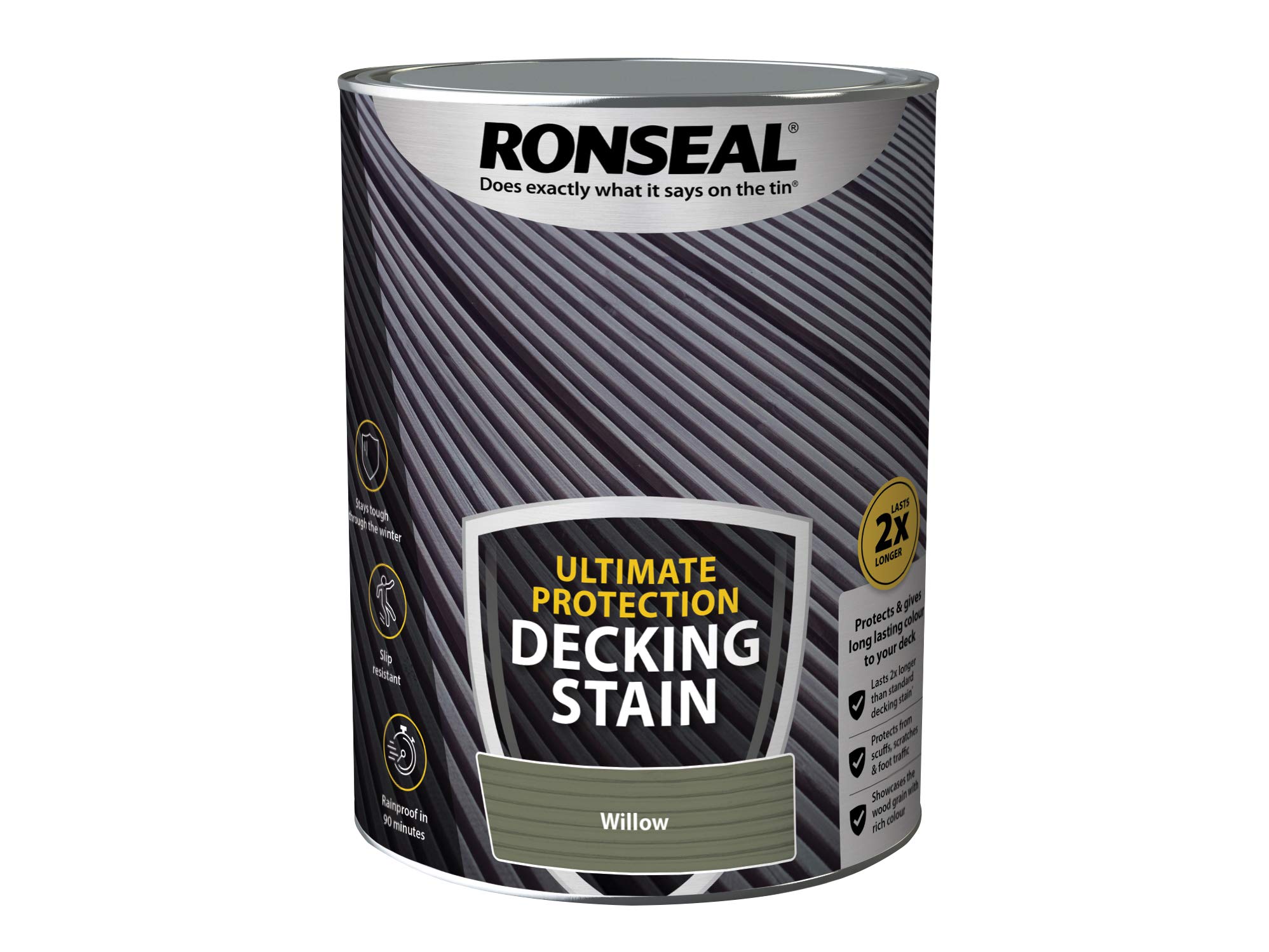 Ronseal Ultimate Protection Decking Stain Willow 5L