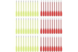 60PCS 6.3 Inch 50-80LB Mini Archery Crossbow Bolts Set with Sharp Metal Tip, Reusable Durable Arrow Dart for Shooting Target 