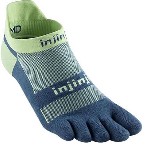 Injinji Men 's Run Original Weight No Show Toesocks