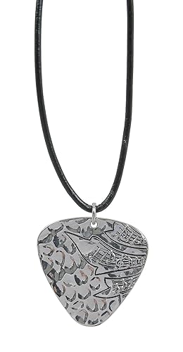 GEWA Unisex-Anhänger Plektrum inkl. Lederband schw. - 980252