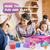 Kilpkonn 12 Pack Butter Slime Kit with Ice Cream Accessories and Mat view 5