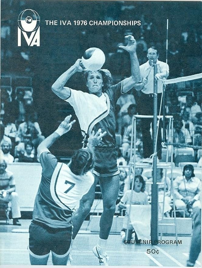 1976 IVA International Volleyball Association Championship Program at