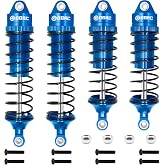 OGRC Oil Shock Absorber RC Shock Damper Set for 1/10 Traxxas Slash 2WD/4X4 | 1/10 RC Car Shocks Shock Absorber Damper for Traxxas Slash/Rustler/Stampede/Hoss 4x4 2WD #5862, Blue
