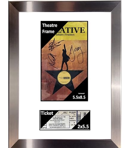 Broadway Poster And Playbill Frame