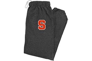 LOGOVISION Mens Jogger Sweatpants Collegiate Primary Logo Charcoal Heather Collection