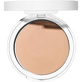 Well People Bio Powder Foundation, Lightweight & Hydrating Foundation For Perfecting & Smoothing Skin, Semi-Matte Finish, Vegan & Cruelty-free, 4N