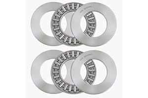 XIKE POWER UNLIMITED TRANSPORT XIKE 2 Pcs NTA2031/TC2031+2TWA Thrust Needle Roller Bearings 1-1/4"x1-15/16 with Washers, Fits DIY/Electric＆Manual Tools, Cars/Trucks/TWAilers/Two＆Three Wheelers, Agriculture/Industrial Machinery.