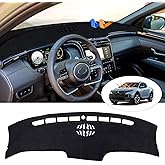 CARTIST Dash Cover Fits for Hyundai Santa Cruz 2022 2023 2024, Dashboard Mat for Santa Cruz Accessories with Non-Slip Silicone Backside