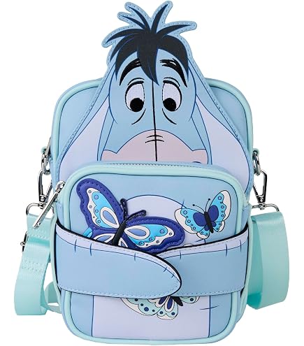 Loungefly Disney Eeyore Cosplay Womens Double Strap Shoulder Bag Purse, One Size, Multi : Clothing, Shoes & Jewelry