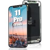 EFAITHFIX for iPhone 11 Pro Screen Replacement 5.8 inch Full HD LCD | 3D Touch Screen Display for A2160, A2217, A2215, Screen Frame Assembly Digitizer, waterproof adhesive seal, NO tool