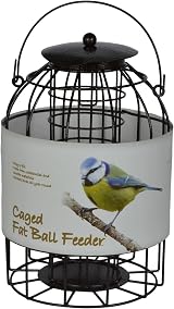 Green Jem Fat Ball Wild Bird Feeder Dome Cage Squirrel Deterrent Hammertone view 2