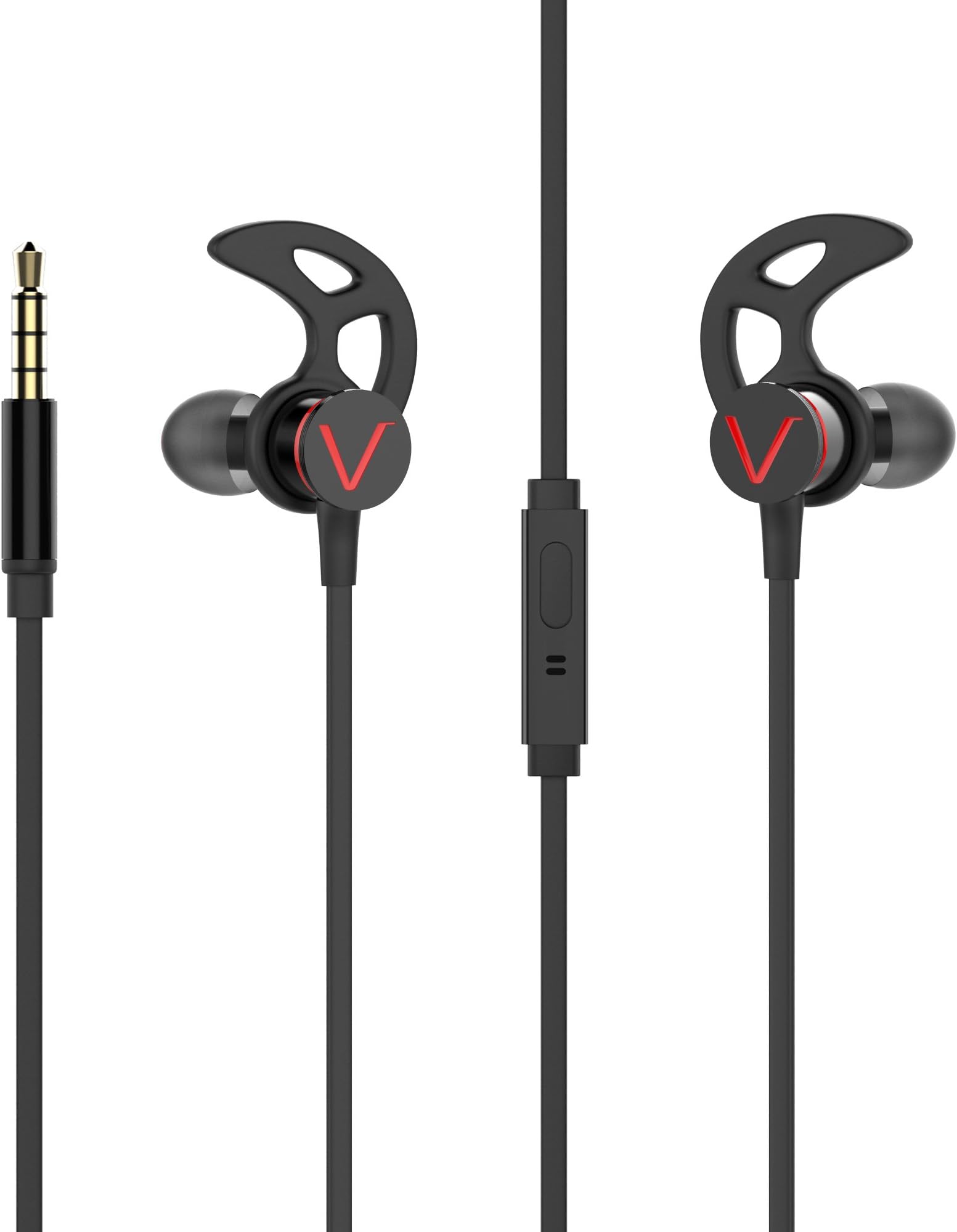 Tonicstar HIFI Stereo Headphone, Sweat Proof Sports Headset Magnetic Earbuds for Running Workout Comfortable Headphones