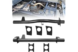 HOBUSKA Rear Upper Shock Mount Crossmember and Rear Fuel Tank Support Crossmember Compatible with 2007-2014 Chevy Silverado 1500 GMC Sierra 1500