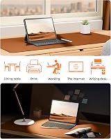 YSAGi Leather Desk Mat Large 80x40 cm Non-Slip Waterproof Brown view 6