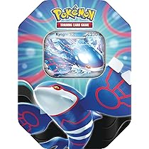 Pokémon TCG: Azure Legends Tin – Kyogre ex (4 pacotes de reforço e