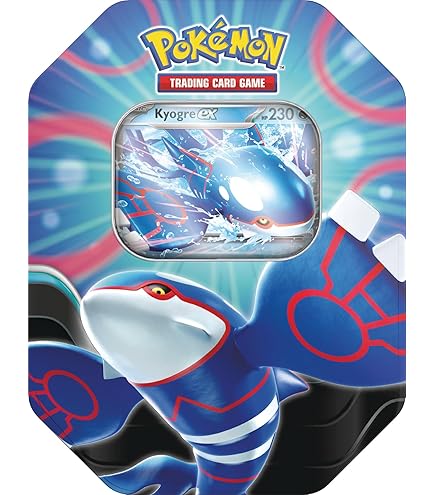 Amazon.com: Pokémon TCG: Azure Legends Tin – Dialga ex (4 Booster