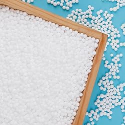 AOODOOM 80,000 Pieces Foam Beads for Slime, White