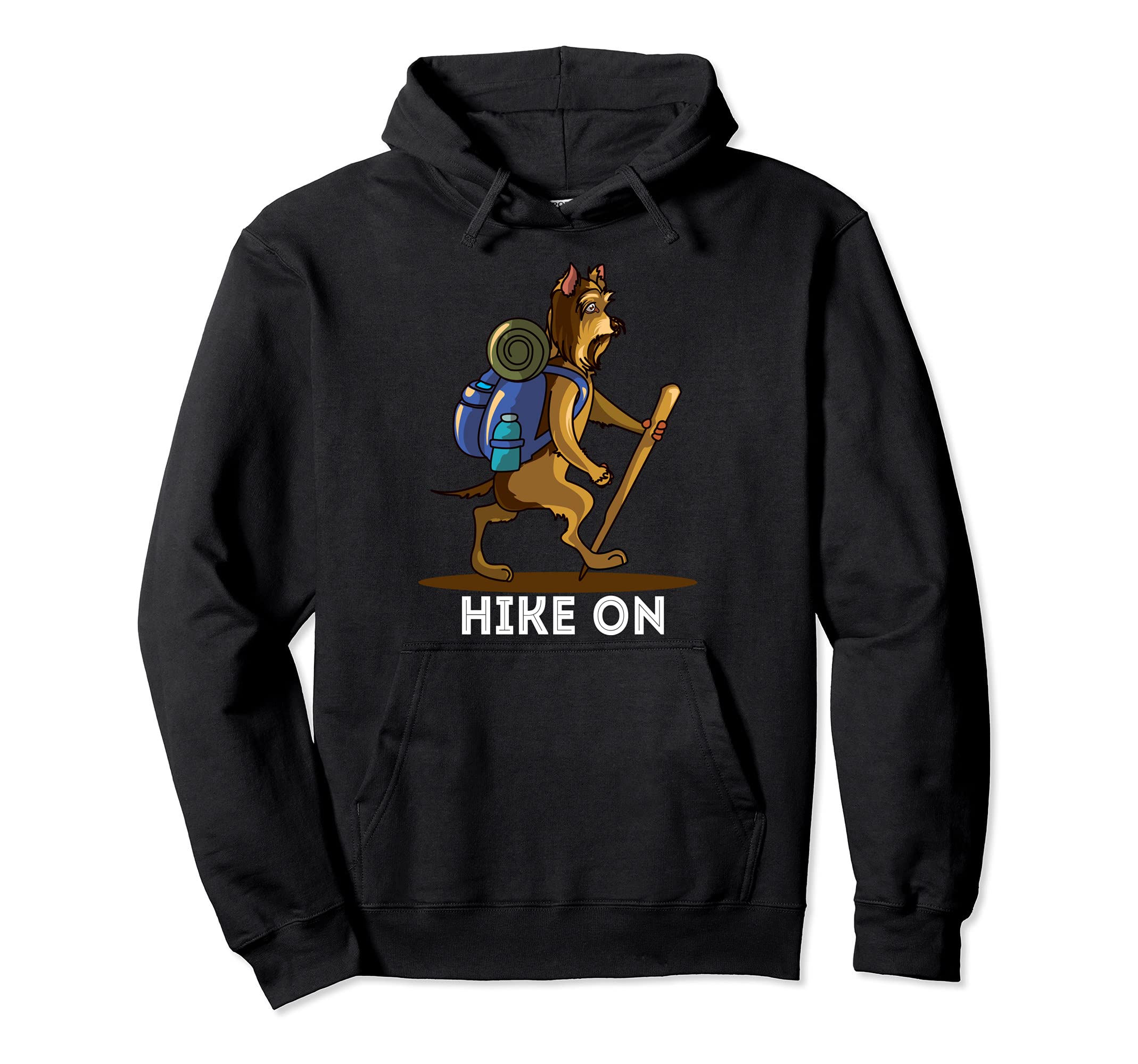 Yorkie Dog Love-r Mountain Hiking Hiker Pullover Hoodie