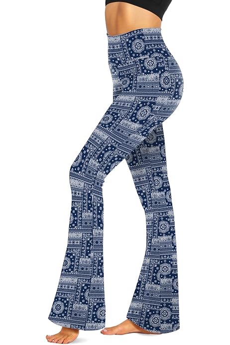 Amazon.com: TNNZEET Women's Flare Yoga Pants, Bootcut High Waisted Casual  Wide Leg Leggings : Clothing, Shoes u0026 Jewelry