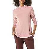 Amazon Essentials Women's Supersoft Terry Essentials Hoodie, Standard-Fit Long-Sleeve Pullover