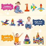Xekel 100Pcs Magnetic Tiles STEM Building Blocks Educational Toys view 4