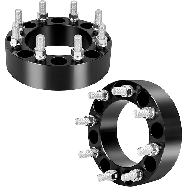 2 Inch Hubcentric Wheel Spacers 8x180 To 8x180 For Chevy Silverado/GMC Sierra 2500/3500 HD - 4 Pack