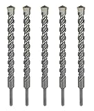 SDS Plus Hammer Drill Bit 5Pcs 5/8 in. x 6