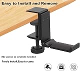 tempsnug Aluminum Foldable Headphone Stand Holder with Cable Organizer Non-Slip view 3