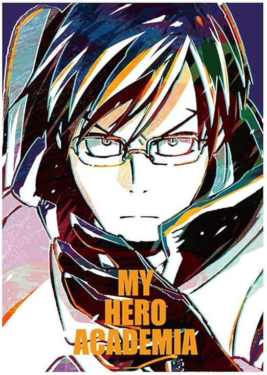 Wernerk Anime Boku No Hero Academia My Hero Academia Poster Anime Characters Decorative Poster Photo Painting Wall Decor Nice Gift For Anime Fans Tenya Iida Amazon Ca Home Kitchen