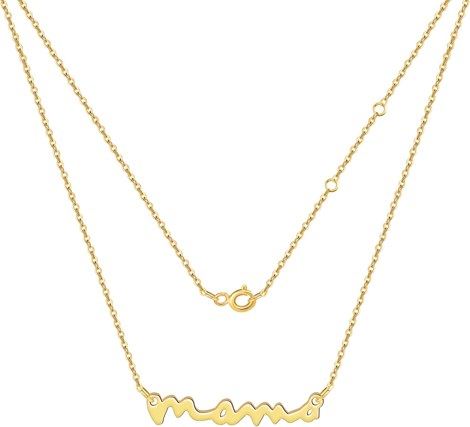 dainty mothers necklace